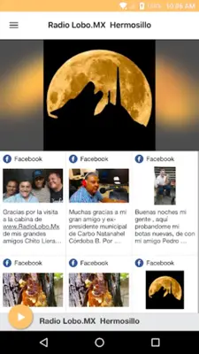 Radio Lobo MX Hermosillo - Música Grupera android App screenshot 1